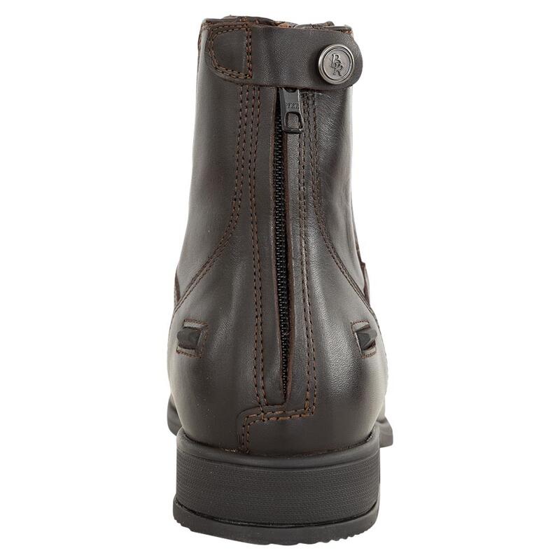 Boots d'équitation en cuir à lacet + zip BR Equitation Jodphur CL+ Baronesse