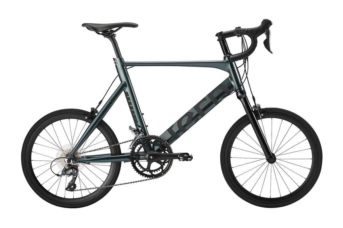 Installed TERN ROJI BIKE SURGE 451 minivelo 47CM Green Gunmetal