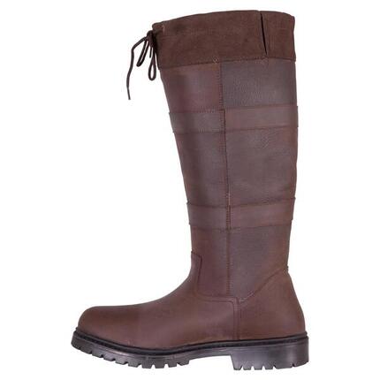 Waterdichte leren outdoor rijlaarzen BR Equitation Country nubuck