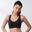 Sports Max UV Protection Zero Bounce High Impact Sports Bra-Black