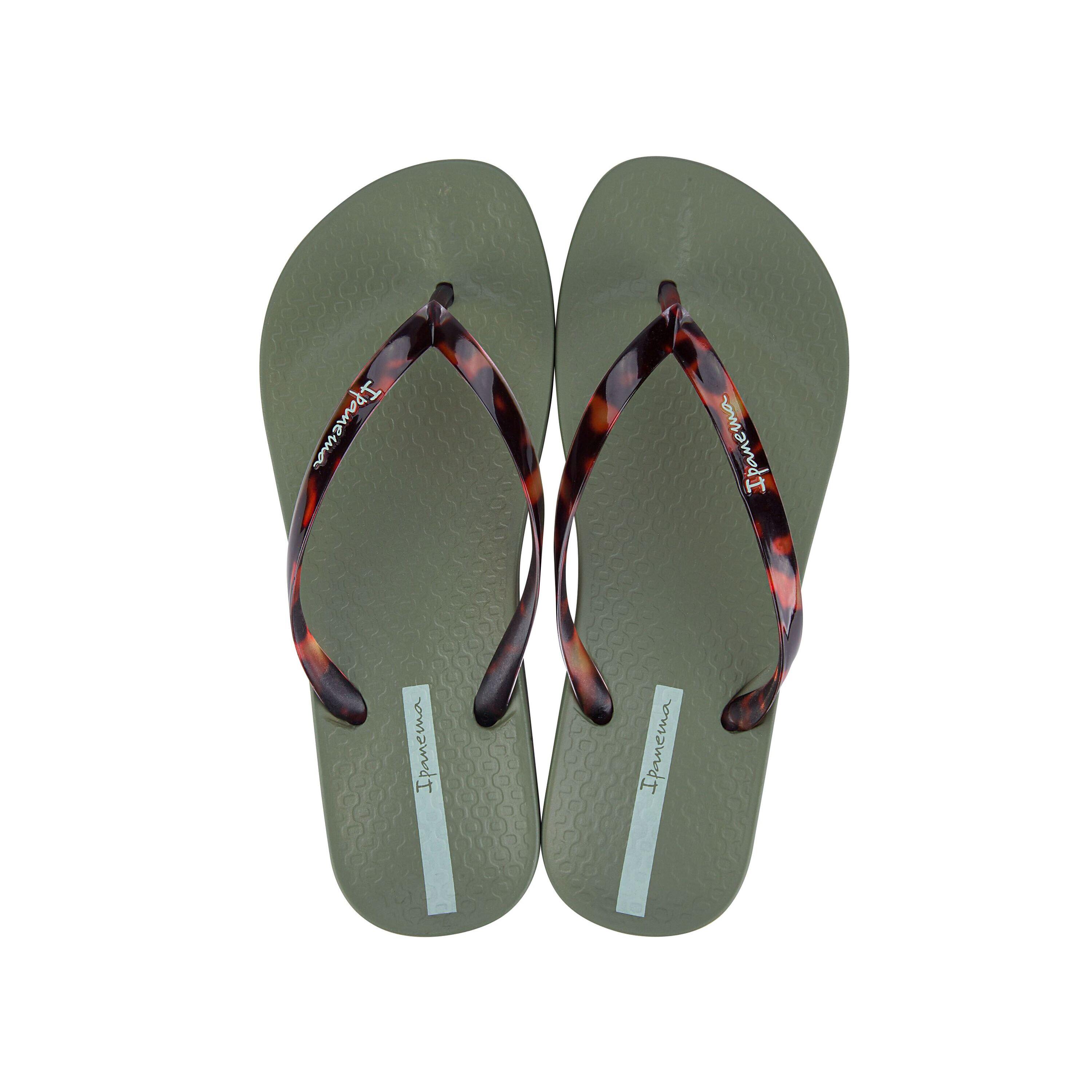 Ipanema - Tongs Femme Ipanema Anatomica Connect - Tongs - Vert - 38 - Decathlon