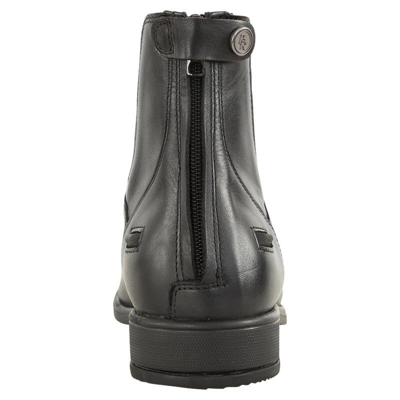 Boots d'équitation en cuir à lacet et zip BR Equitation Jodhpur CL+Duchesse