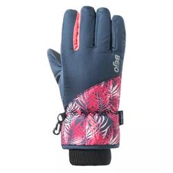Gants De Ski VIPO Fille (Bleu Foncé / Rose)
