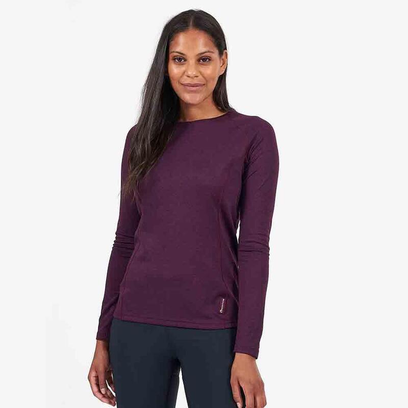 Dart Long Sleeve Women's Long Sleeve Quick Dry T-shirt - Dark Purple