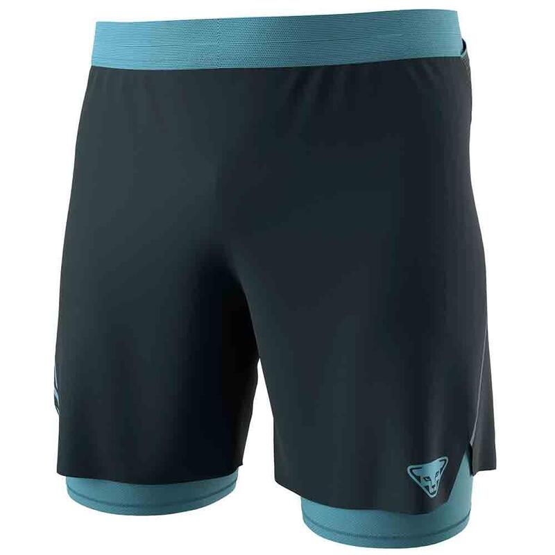 Alpine Pro 2/1 Shorts M 男裝快乾跑褲 - 深藍色