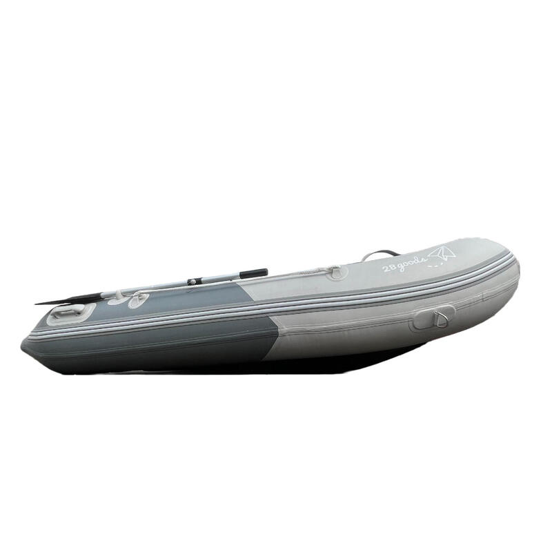 Inflatable Boat, Air Deck With Inflatable Keel (3.3M (L) X 1.2MM PVC) - Grey