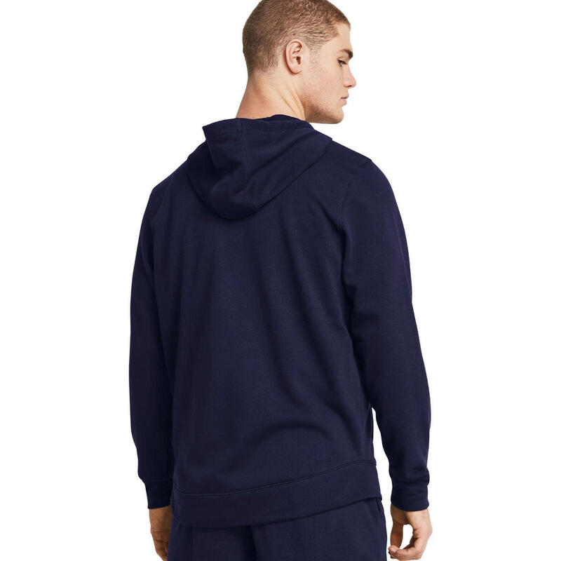 Hanorac pentru bărbați Under Armour Rival Terry Lc Fz Blue Blue 2xl