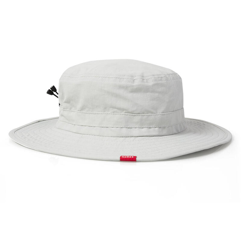 Adult Unisex UV Protection Technical Marine Sun Hat - Silver