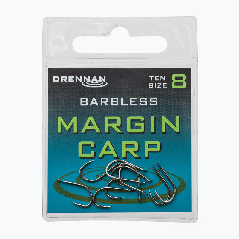 Drennan Margin Carp Barbless Hooks