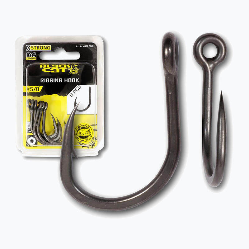 Black Cat Rigging DG Coating hooks 6pcs