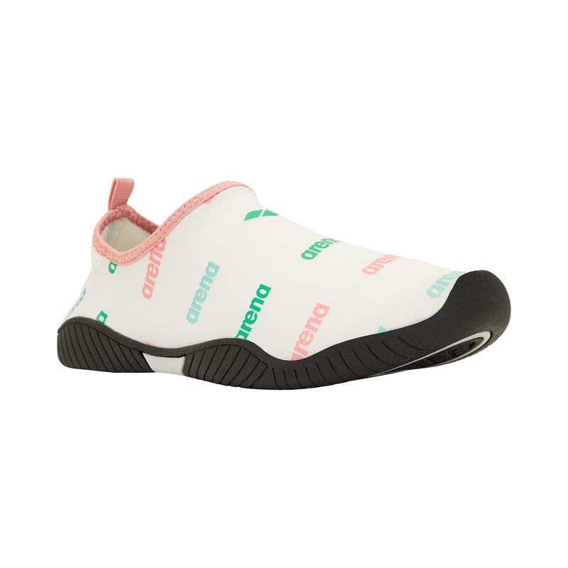 ADULT PASTEL POP ALLOVER AQUA SHOES - WHITE