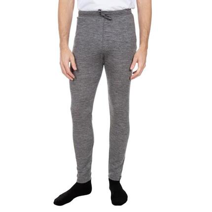 Heren Fitchner Merino Base Layer Broek (Donkergrijs mergel)