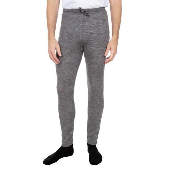 Heren Fitchner Merino Base Layer Broek (Donkergrijs mergel)