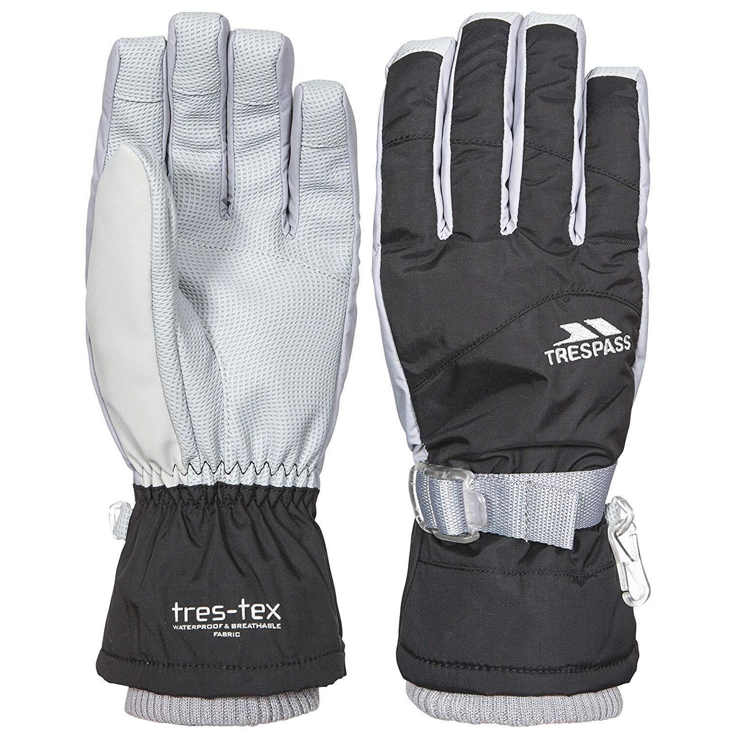 TRESPASS Womens/Ladies Vizza II Gloves (Black)