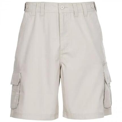 Short randonnée Trespass Gally Homme marron, 65% polyester 35% coton