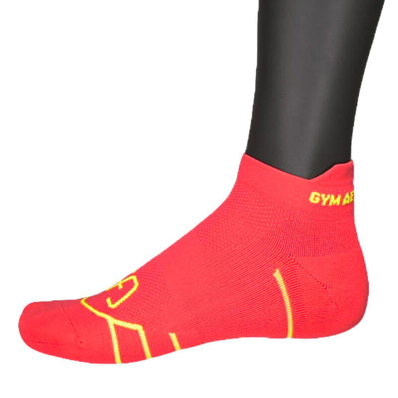Low-Cut Unisex QuickRecovery Compression Running Sports Sock - Coral pink