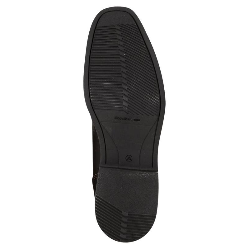 Boots d'équitation en cuir à lacet et zip BR Equitation Jodhpur CL+Duchesse
