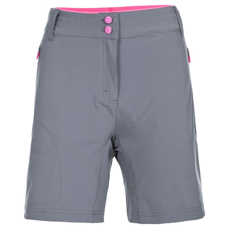 Edgar Cycling Shorts Damen Sturm Grau