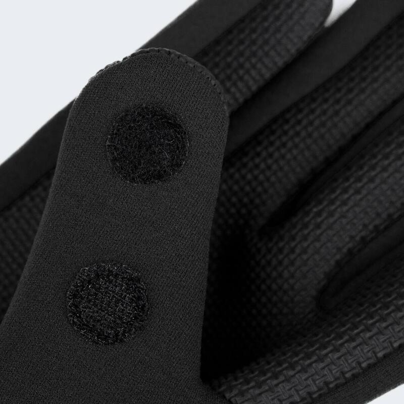 Gants de pêche néoprène 'spin' | Bouts de doigts pliables | Noir