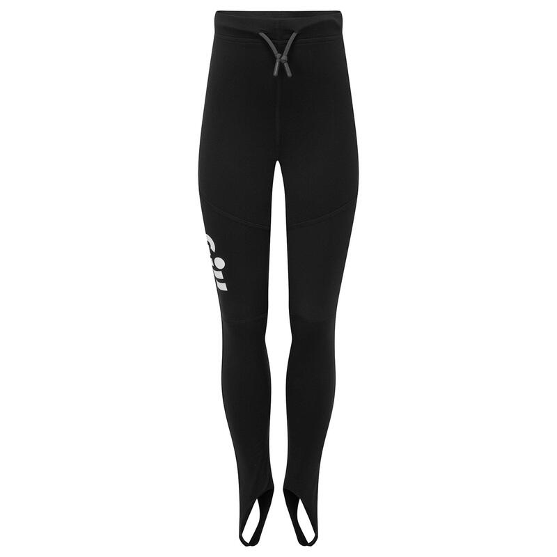 Junior Hydrophobe UV Protection Thermal Leggings - Black