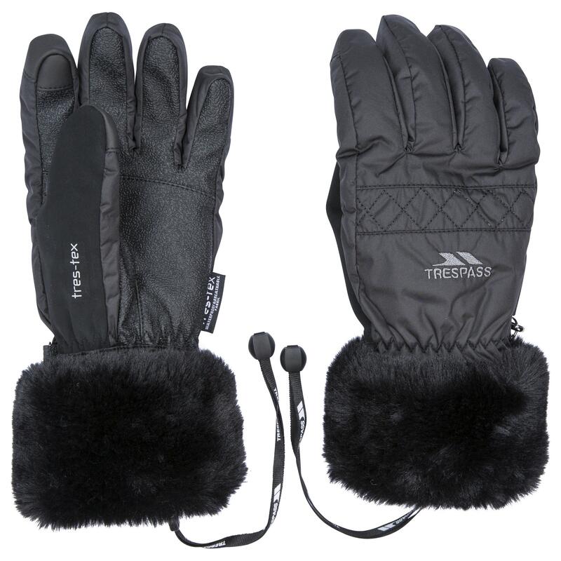 Gants Yanki pour femme (Noir)