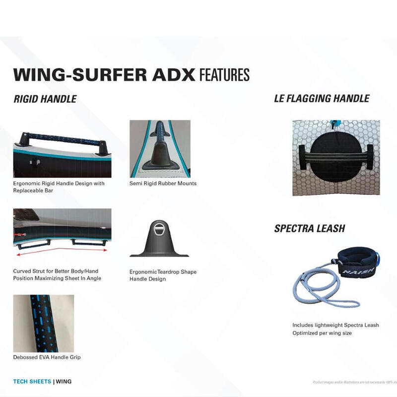 S28 ADX 5.5 Wing Surfer - Red