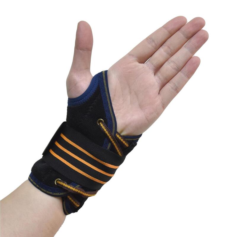 W02 Unisex Rheumatism Left Hand Wrist Support - Black