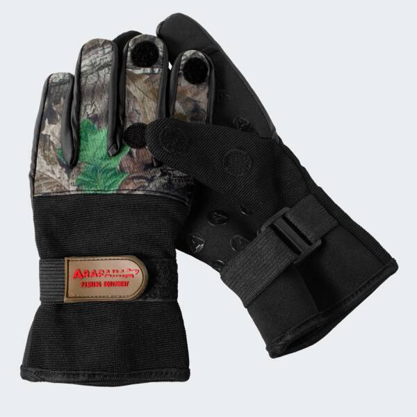 Arapaima Gants De Pêche Wizard – Néoprène Titane 2.5 Mm, Bouts De Doigts Repliables, Antidérapants, Pour Pêche, Chasse, Plongée, Hiver