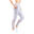 Women MultiPocket High-Waist Breathable Activewear Mesh Legging - DARK GREY
