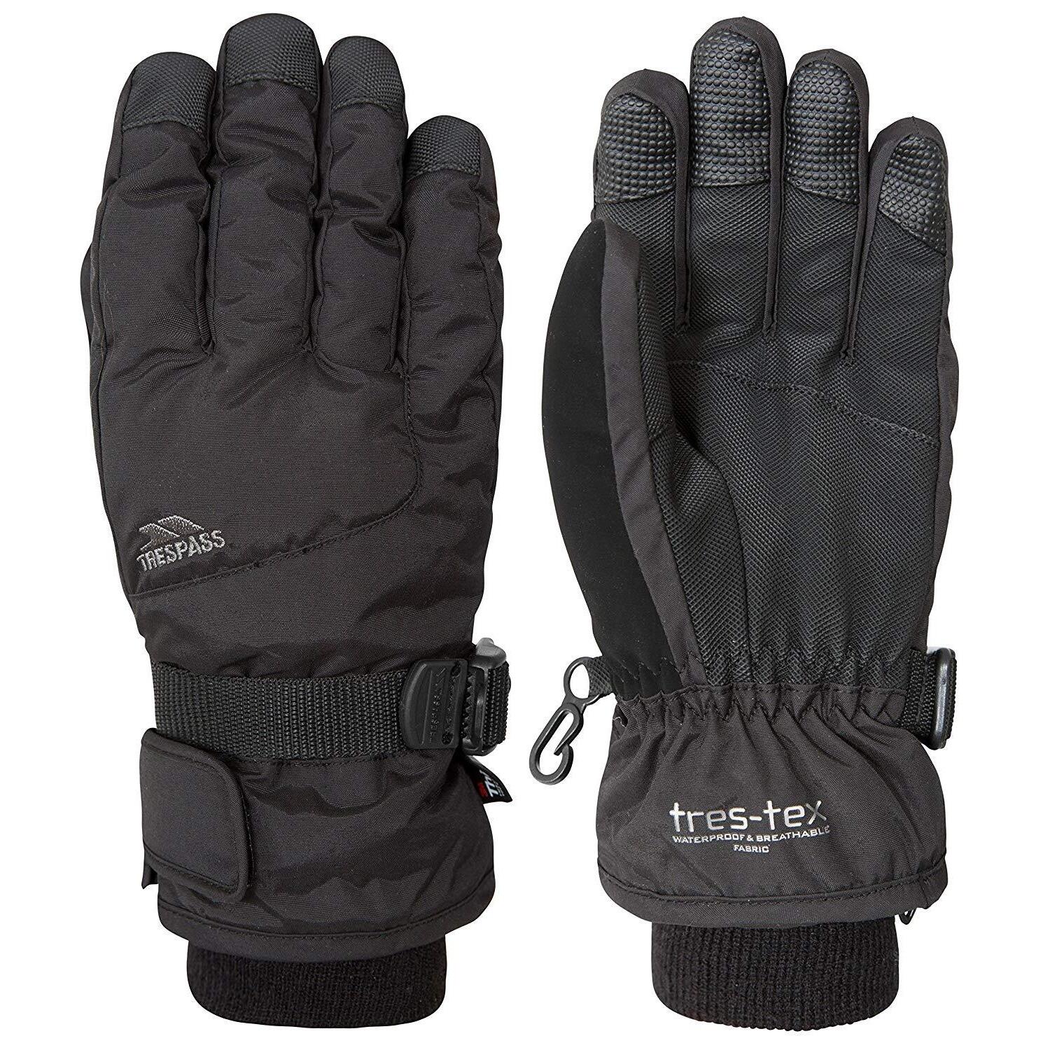 ERGON II Children's ski gloves (Black)