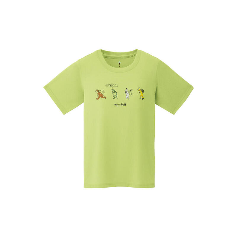 Choujyuu Camp Women Quick-dry Sports Wickron Tee - Yellow