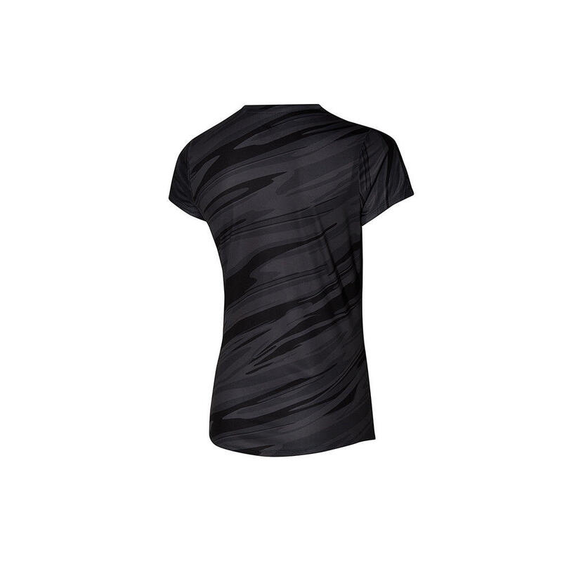 Impulse Core Graphic Women Short Sleeves Running Tee - Black