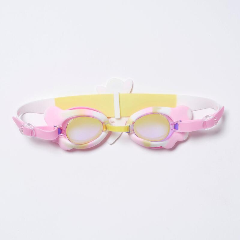 Pink Lilac Mima the Fairy Mini Swim Goggles - Light Pink