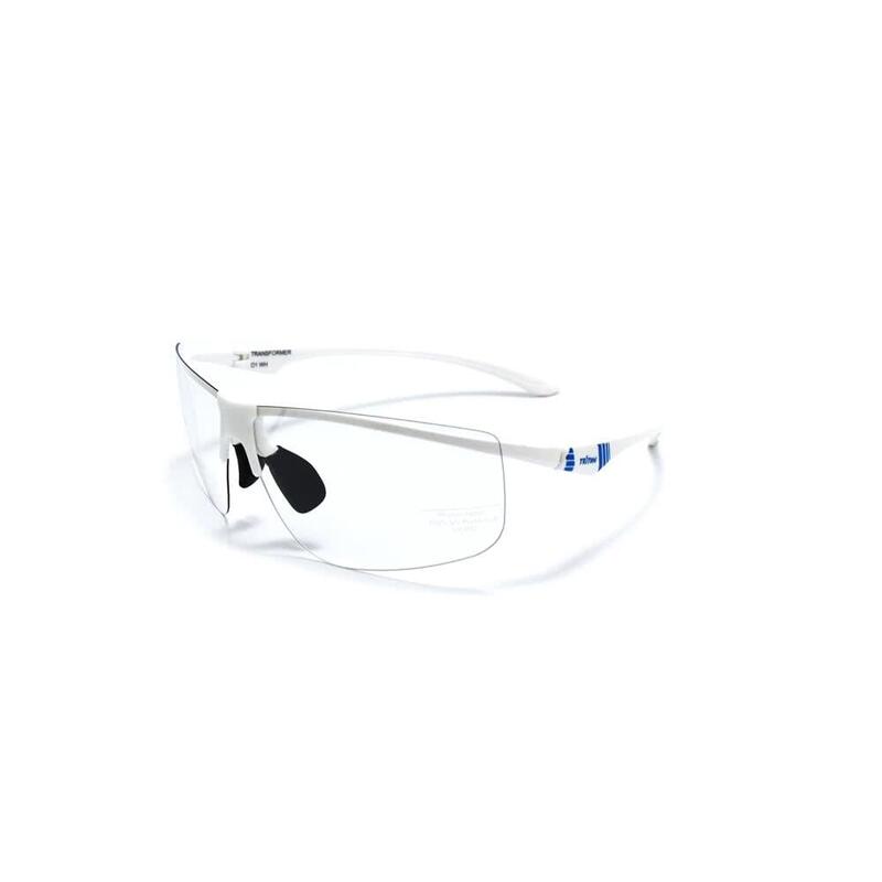 Transformer 01 Adult Ultra-light Photochromatic Hiking Sunglasses - White