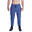 Men GA Logo Coldproof Long Cotton Pants with Zipper - BLUE