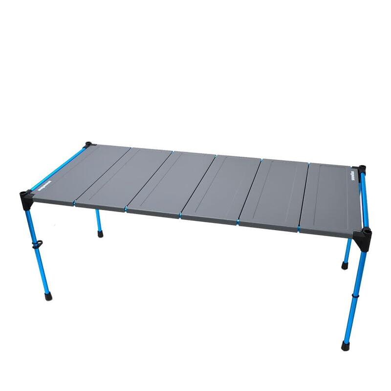 Cube Table L6 鋁製輕巧露營桌 - 灰色/藍色