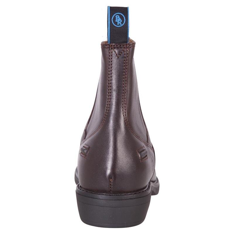 Boots d'équitation en cuir avec fermeture eclair femme BR Equitation Jodhpur CL
