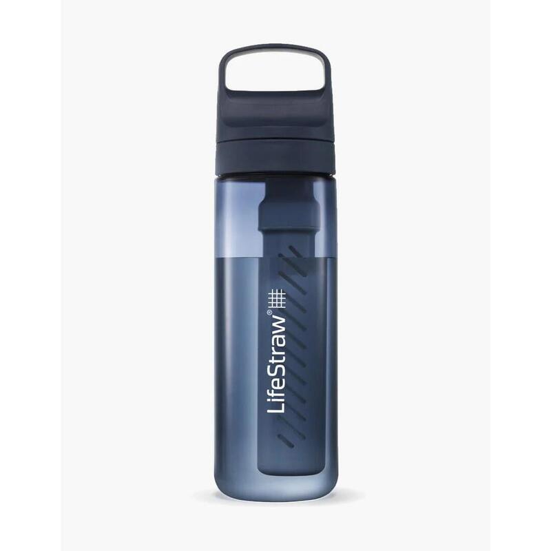 Go Water Filter Bottle 22oz - Blue