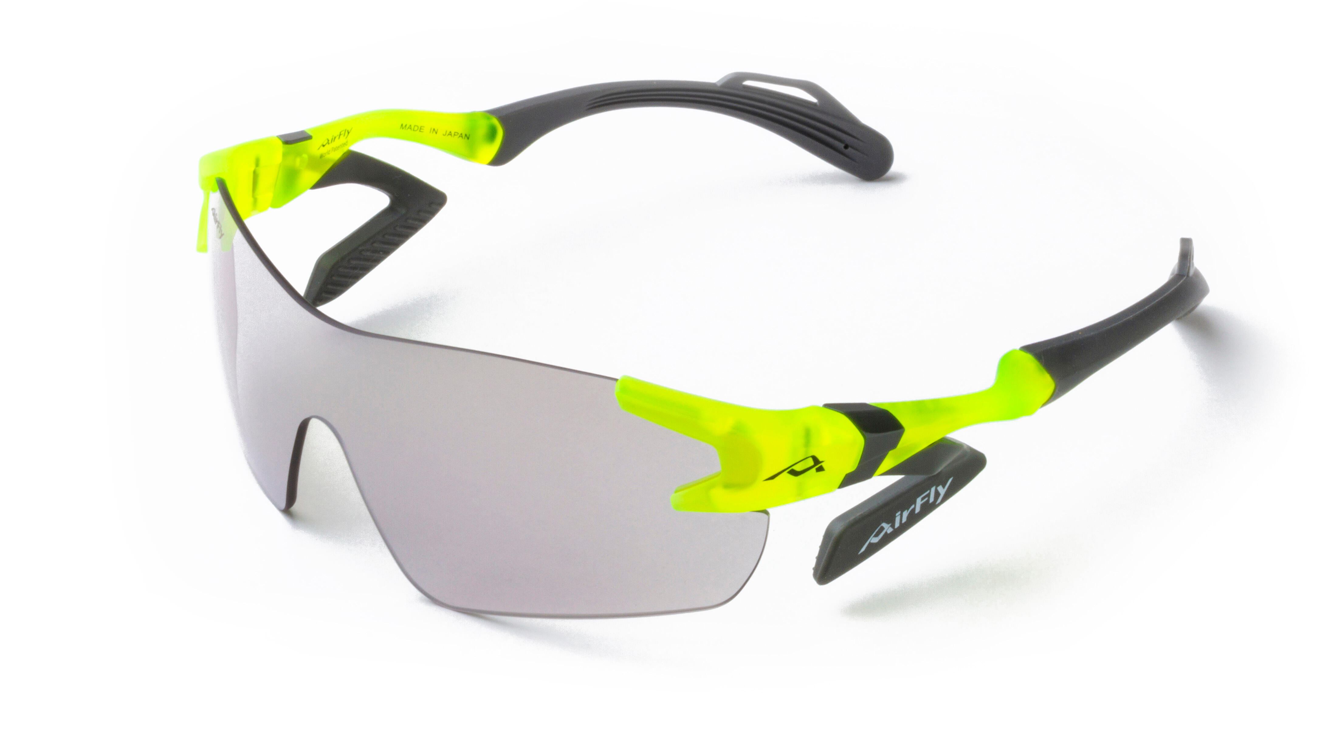 AF-301 C-34 Mirror Lens Sunglasses - Clear Ash