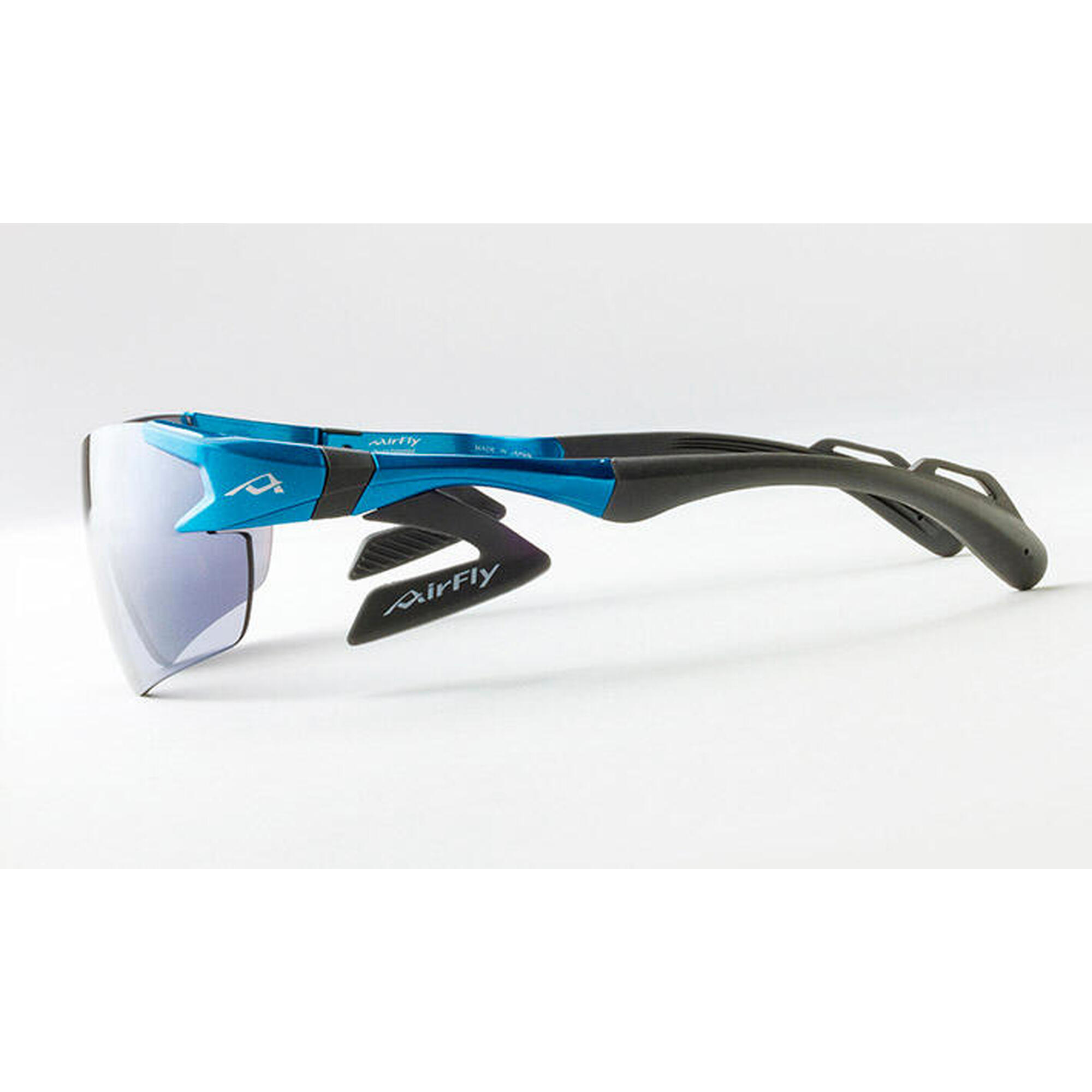AF-301 C-35 Mirror Lens Sunglasses - Aqua Blue