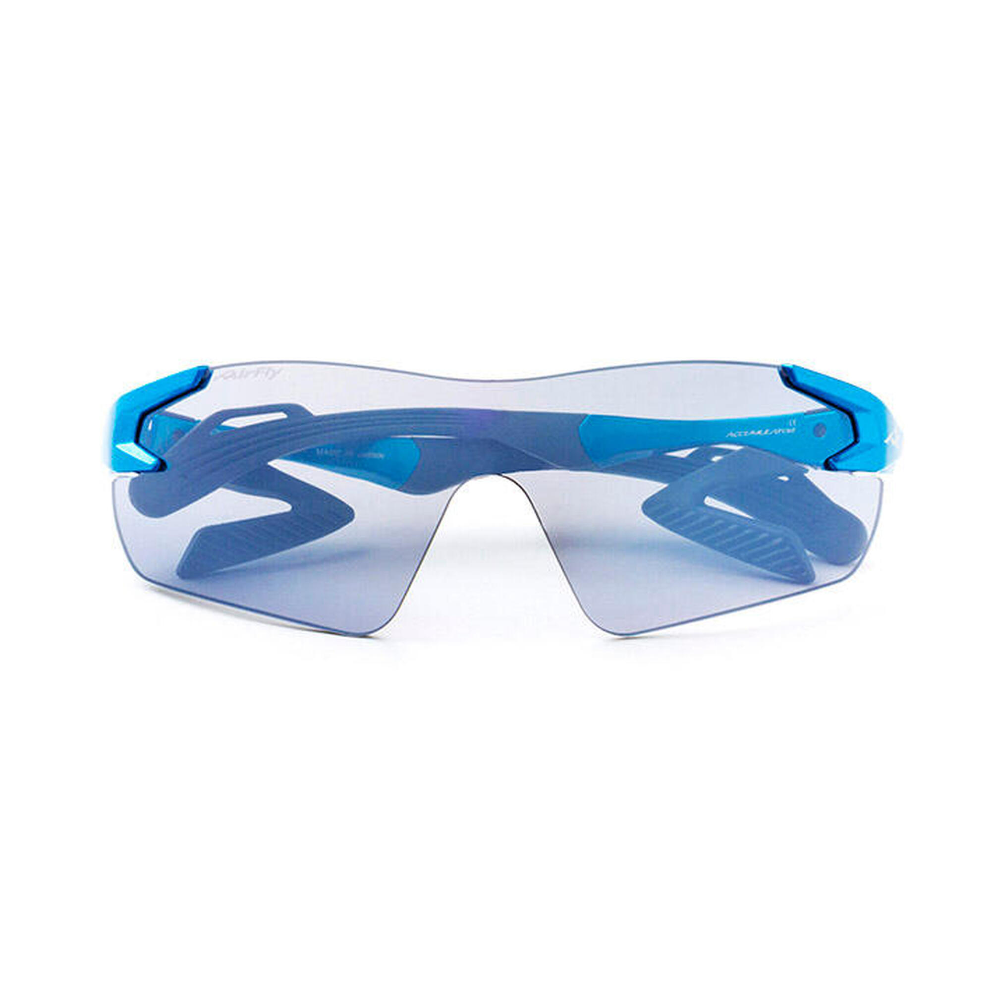 AF-301 C-35 Mirror Lens Sunglasses - Aqua Blue