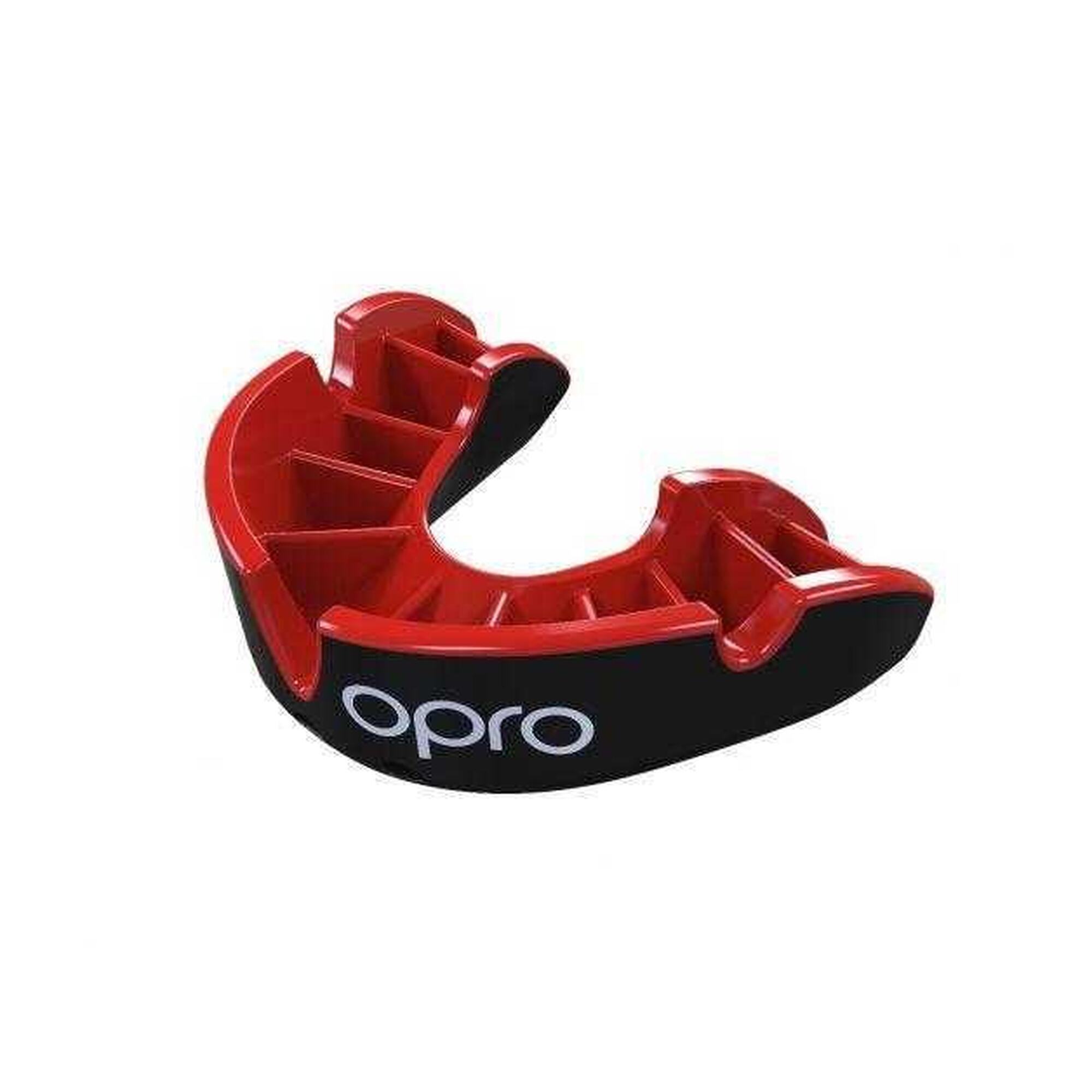 Adult Silver Level Mouth Guard (Age 10 to Adult) - Red/Blue