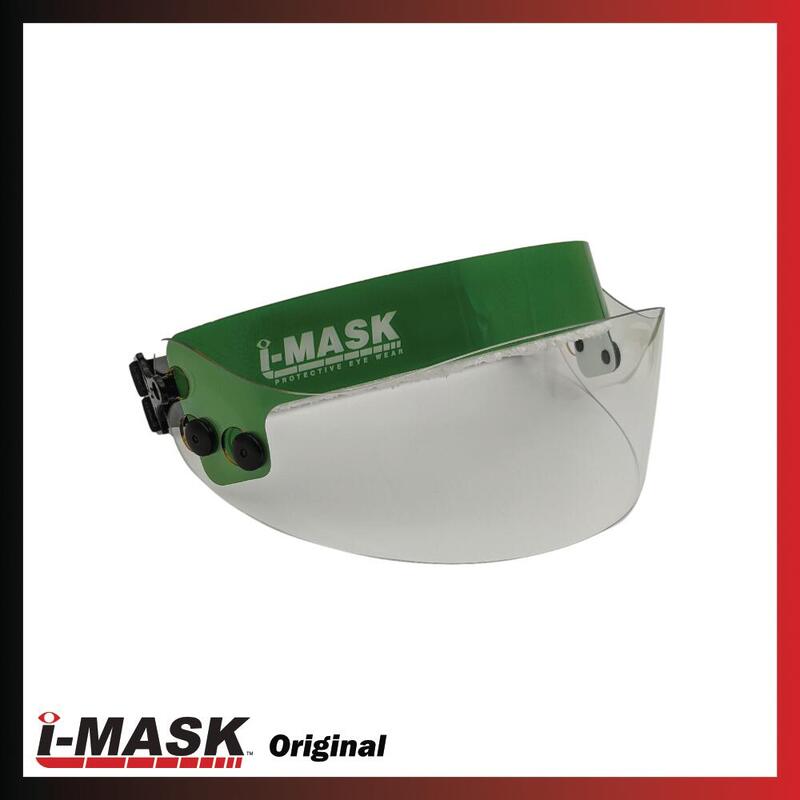 i-MASK Squash Protective Eyewear Unisex Comfort Protective Eyewear- Light Green