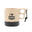 Camper Mug Cup CH62-1244-B053 (250ml) - Beige x Black