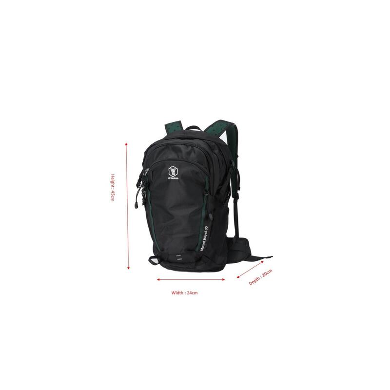 VR MOUNT ROYAL 30 L Backpack - Black