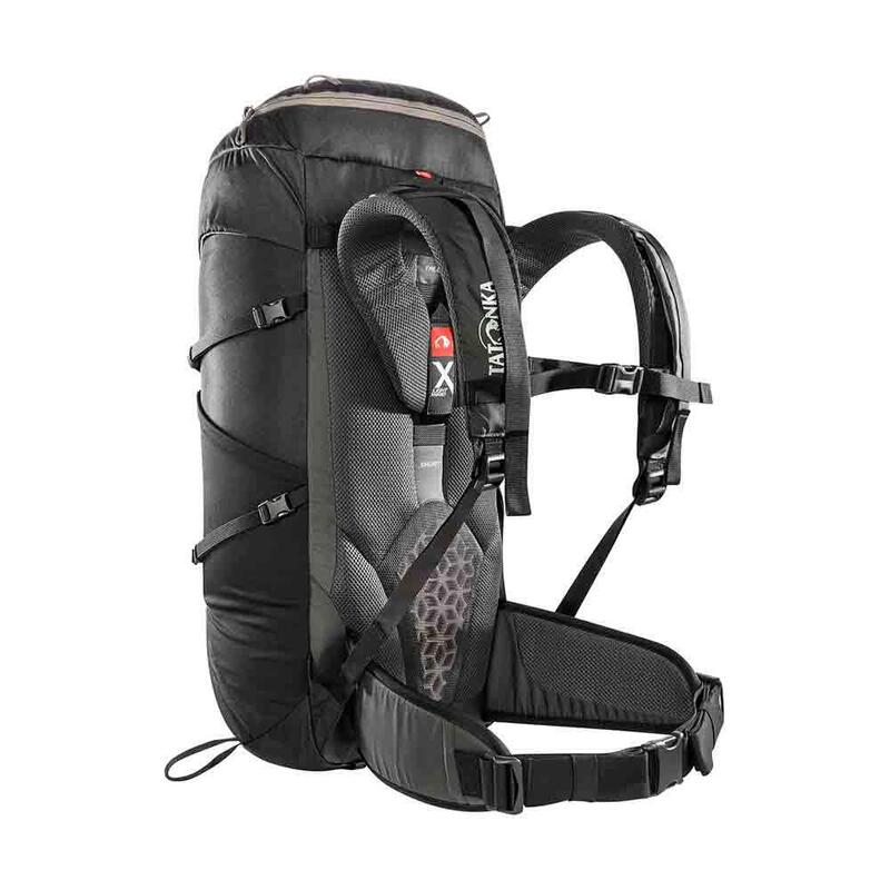 Pyrox 45+10 Unisex Trekking Backpack 55L - Black