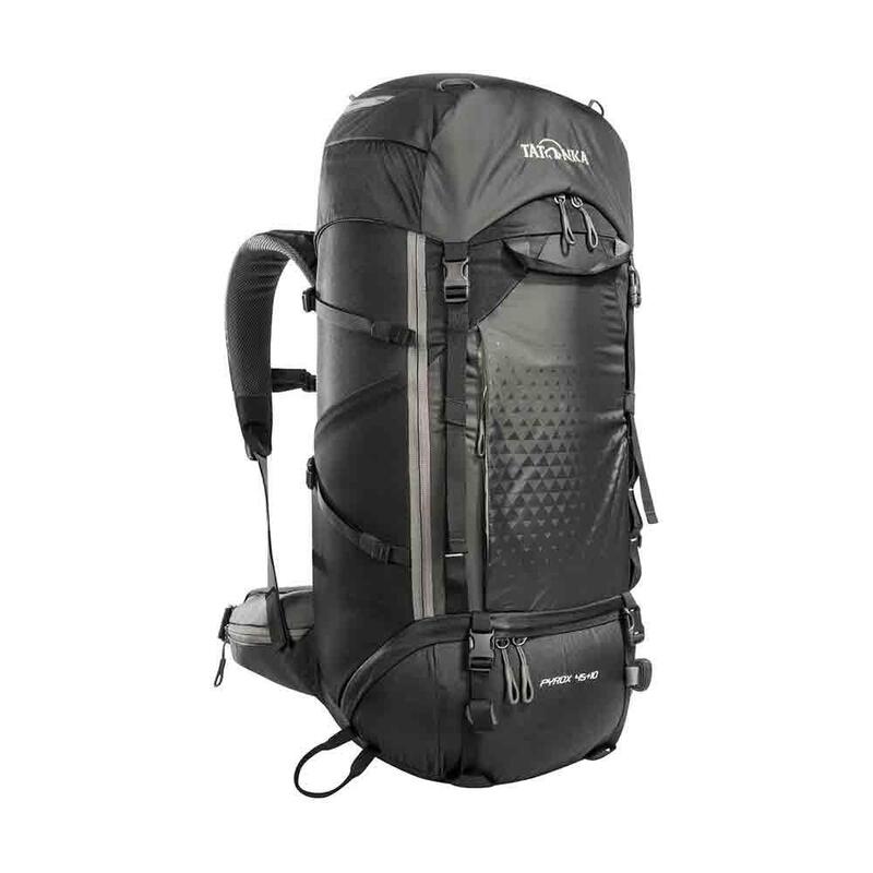 Pyrox 45+10 Unisex Trekking Backpack 55L - Black