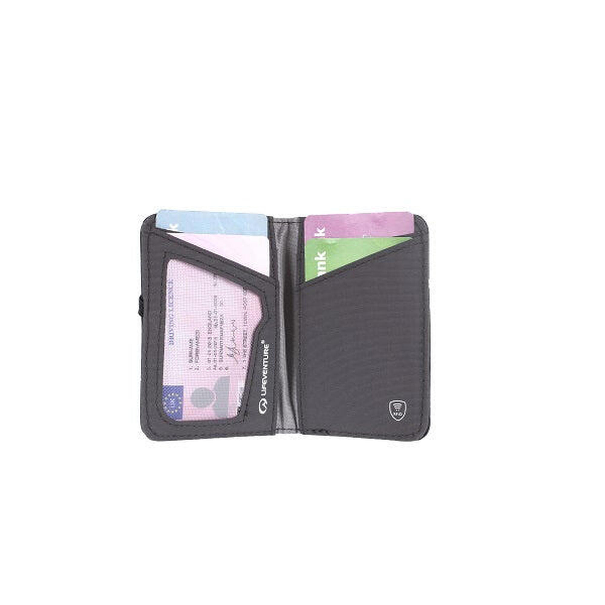 RFID Card Recycled Wallet - Blue