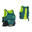 Booster X Unisex Watersport Side Zip Vest - Olive Green