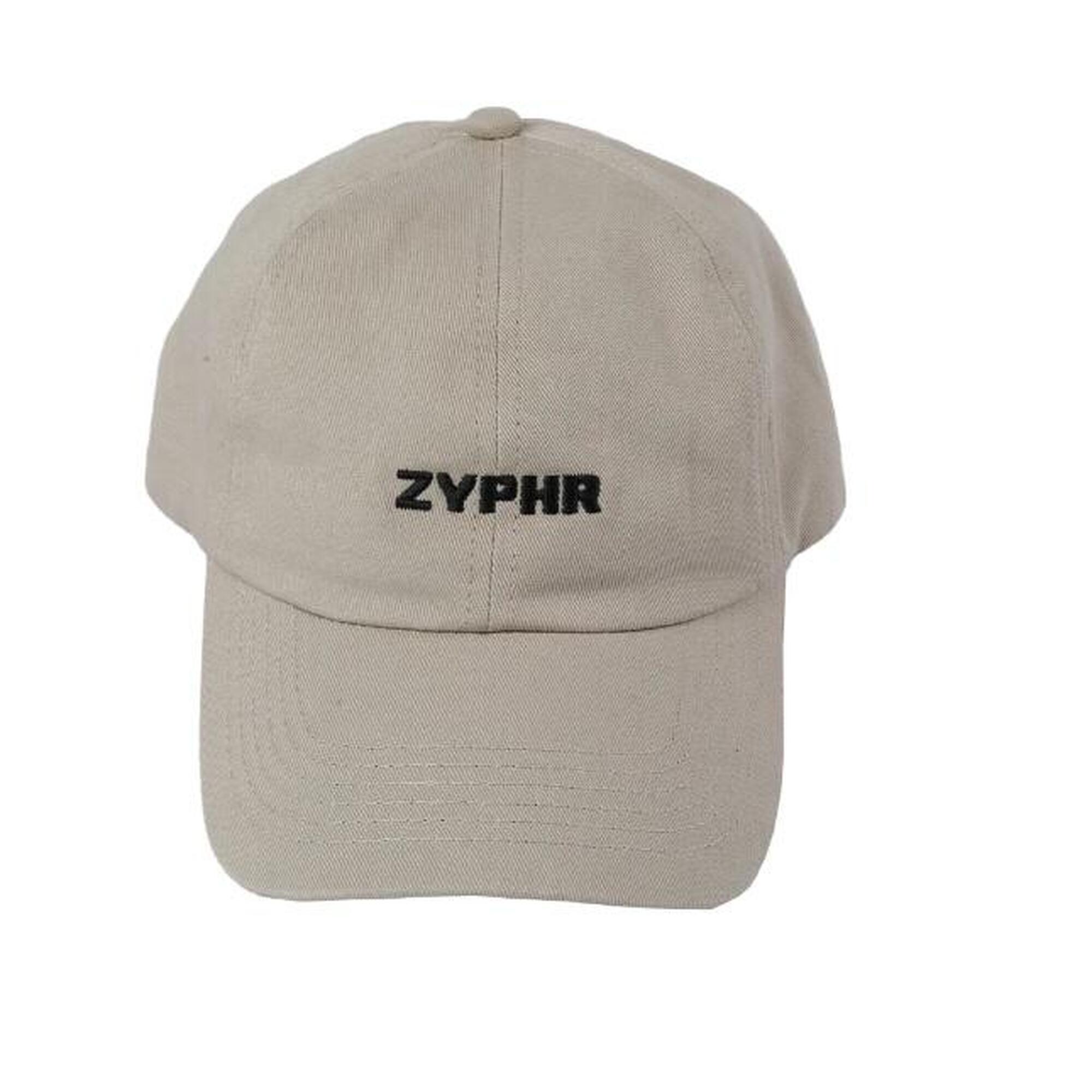 "Zyphr" LOGO 行山鴨舌帽 - 卡其色